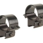 WE49819 1 Weaver .22 Tip-Off Ringmount for 3/8" Grooved Receiver - 1" Sure Grip - Black