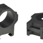 WE99518 Weaver 4-Hole Tactical Picatinny Aluminum Scope Rings - Matte - 30mm X-High