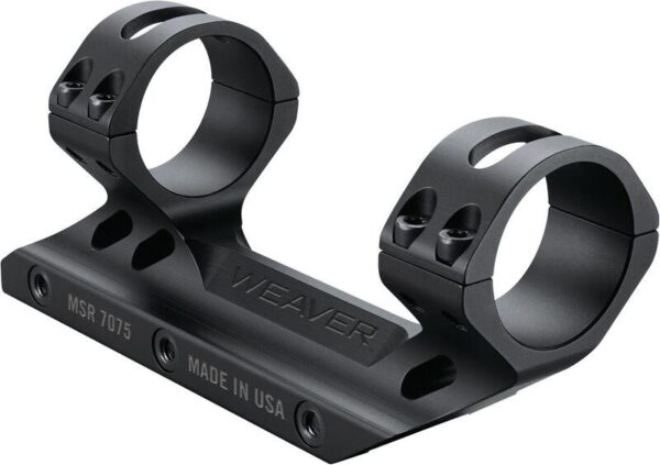 WE99680 1 Weaver 1-Piece Aluminum Integral Premium MSR Optics Mount 30mm