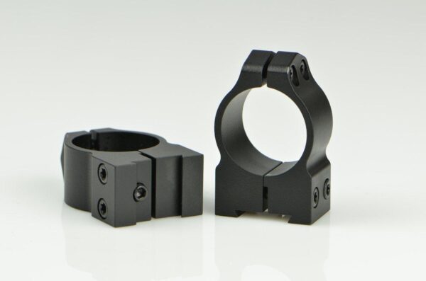 WJ1B1M Warne Maxima Fixed (16mm Dovetail) Scope Ringmount with Grooved Receiver Fits CZ527 1" Medium Matte