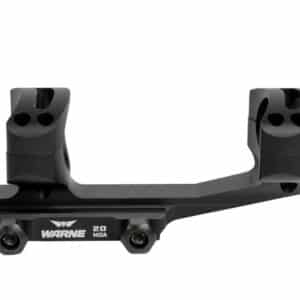 Warne Tactical LR-SKEL Long-Range MSR Precision Mount 1" Black 20 MOA