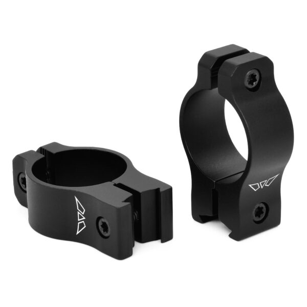 WJV421M 2 Warne Vapor 2-Piece Rimfire Scope Rings 1'' Medium - Anodized