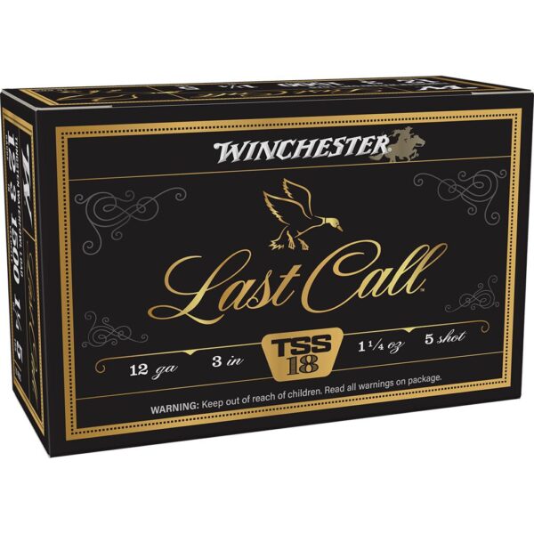 WNLCTSS12351 Winchester Last Call Waterfowl TSS Shotshells 12ga 3" 1-1/4oz 1500fps #5 10/ct