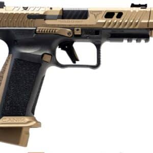 Canik TTI Combat 9mm pistol TTI Bronze fluted 4.62in barrel