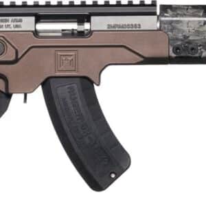 Christensen Arms MPR Rimfire desert brown chassis rifle with 20-inch carbon fiber tension barrel