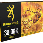 100689 Browning Ammo B192430061 BXS Copper Expansion 30-06Springfield 180gr Lead Free Solid Expansion Polymer Tip 20 Per Box/10 Case