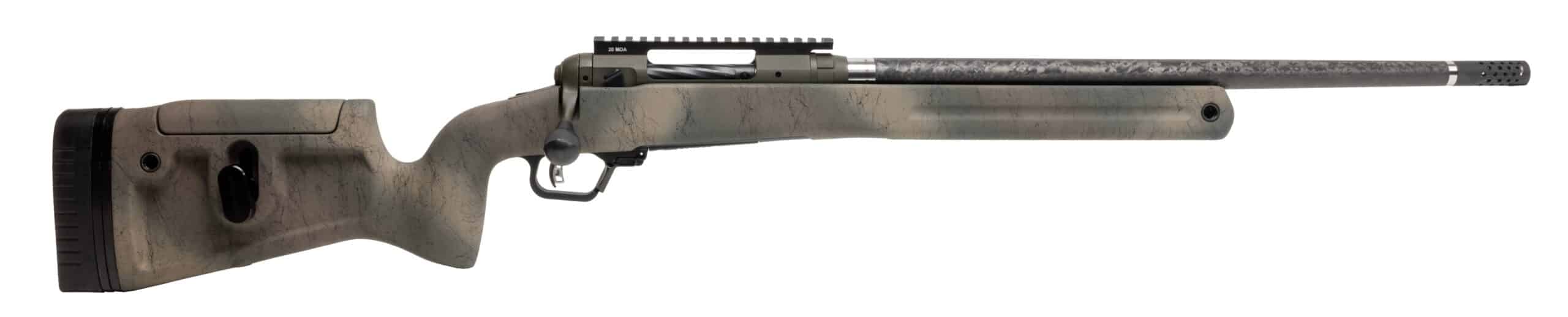 Savage 110 Pro Pursuit 6.5mm Creedmoor 20" camo stock OD Green Cerakote right-hand rifle