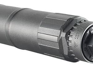 CGS Suppressors CGSHELIOSQDTI Helios QD 36 Cal 1.75" Diameter, Titanium with Black PVD Finish, 5/8"-24 tpi & 1/2"-28 tpi Thread Pattern