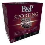 149224 B&P 12B1SCH8 Sporting Clays High Velocity 12Gauge 2.75" 1oz 8Shot 25 Per Box/10 Case