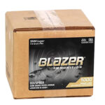 150641 CCI 5200BK1000 Blazer Brass Handgun 9mmLuger 115gr Full Metal Jacket 1000 Per Box/1 Case *Loose