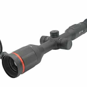X-Vision 203203 TS200 Thermal Scope with Rings, Black, 2.3-9.2x35mm, Multi Reticle/Color 1024x768 OLED, 2,600 yds Detection Range, 400x300 Thermal Sensor, Photo/Video/PiP