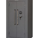 159634 Hornady 95071 Mobilis Double Door Matte Grey 9 Gauge Steel Safe