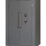 159635 Hornady 95072 Mobilis Double Door Max Matte Grey 9 Gauge Steel Safe