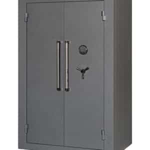 Hornady 95072 Mobilis  Double Door Max Matte Grey 9 Gauge Steel Safe