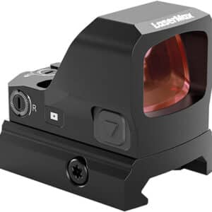 LaserMax LMMRDS Micro Red Dot Sight  Matte Black 1 x 0.83" x 0.65" 3 MOA Red Dot