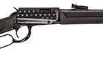 165297 Rossi RL22181SYEN21 Rio Bravo 22 LR 15+1 18" Black Polished Alloy Steel Barrel, Black w/Engraved US Flag Aluminum Receiver, Black Synthetic Fixed Stock