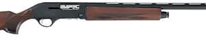 Escort HEAS122805W2 Escort WS  Full Size 12 Gauge Semi-Auto 3" 4+1 28" Black Chrome Vent Rib Barrel, Black Anodized Grooved Aluminum Receiver, Adjustable Turkish Walnut Stock