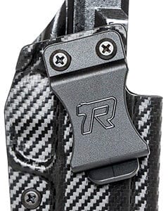 Rounded Gear SFAHELLCATPROCFRHVAR Kydex  IWB Black Kydex Fits Springfield Hellcat Pro Belt Clip Right Hand