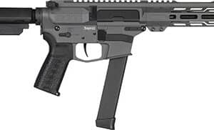 CMMG Banshee MKGS 9mm pistol with EML 7-inch M-LOK handguard and Tungsten Cerakote receiver