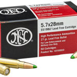 166961 FN 10700020 High Performance 5.7x28mm 27gr Jacketed Hollow Point 50 Per Box/40 Case