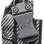 167244 Rounded Gear TRS111G2CFRHVAR Kydex IWB Black Kydex Fits Taurus G2 Belt Clip Right Hand