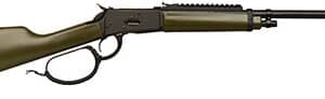 GForce Arms GFLVR44OD Saddlehorn 44 Mag lever-action rifle with green synthetic stock