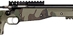 167603 Crickett KSA2150-M81 Precision Full Size 22 LR Single Shot 16.10" Blued Threaded Bull Barrel, Blued Crickettinny Rail Steel Receiver, M81 Woodland Camo Synthetic Adj LOP Stock