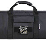 167604 Crickett KSA035CPR/P CPR Gun Case Black Padding For Rifle w/ Bi-Pod & Scope