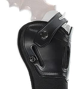 Galco SA845RB Switchback Strongside Crossdraw Belt Black Hybrid Leather-Synthetic Fits Arex Delta L Ambidextrous