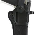 167810 Galco SA95RB Switchback Strongside Crossdraw Belt Black Hybrid Leather-Synthetic Ambidextrous