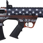 168045 Citadel FRPS1218USA Pup Scout 12 Gauge Semi-Auto 3" 5+1 18.50" Steel Barrel, USA Flag Picatinny Rail Aluminum Receiver, Picatinny Handguards, Adj Cheek Riser Synthetic Stock, Black Polymer Grip