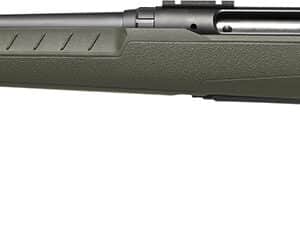 Savage Axis 2 Compact .308 / 7.62 NATO left-hand rifle, 20" barrel, matte black finish, green synthetic stock