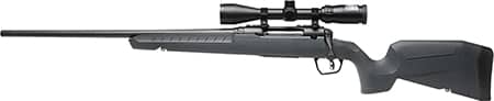 Savage Axis 2 XP 25-06 Remington left-hand rifle with 3-9x40 scope and gray synthetic stock