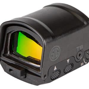 Sig Sauer Electro-Optics SOR21601 Romeo2 Mil-Spec Reflex Sight Black Anodized 1 x 30 mm 6 MOA Red Dot Full Shroud Only