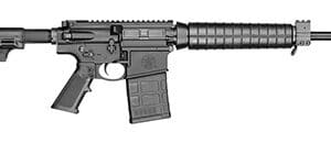 Smith & Wesson M&P10 Sport 6.5 Creedmoor 16-inch Black Armornite barrel side view