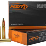 170155 HSM 8MAUSER5N 8mmMauser 195gr Soft Point 20 Per Box/20 Case