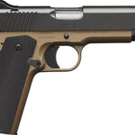 170483 Kimber Mfg.,inc 3000460 Custom LW 45 ACP 8+1 5" Black FDE Black Textured Grip