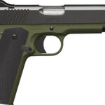 170485 Kimber Mfg.,inc 3000464 Custom LW 45 ACP 8+1 5" Black Ranger Green Black Textured Grip