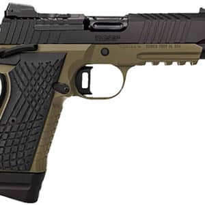 Kimber KDS9C TFS 9MM two-tone FDE/Black pistol 4.6in threaded barrel