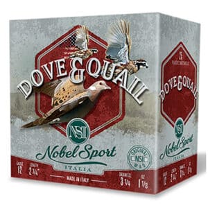 Nobel/Eurosports LLC ANSF1275 Dove & Quail  12Gauge 2.75" 1 1/8oz 7.5Shot 250rds/Box