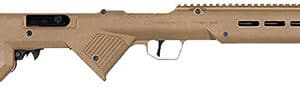 DESERT TECH TREK-22 22 LR 18 inch FDE compact rifle with M-LOK handguards and Picatinny rail