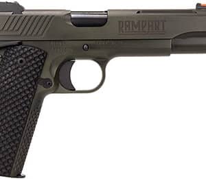 Kimber Rampart .45 ACP 5in Olive Drab Cerakote pistol with G10 grips