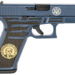 172348 Glock PA455S204PRESBB-BLUE G45 Gen5 Compact Frame 9mm Luger 17+1 4.02" Blue Trump 47th America First