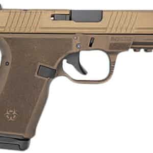 Black Rain Ordnance FL9MMMBBBRNZ   Compact Frame 9mm 15+1 4" Stainless Steel Slide