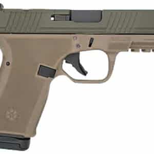 Black Rain Ordnance FL9MMFDEOD   Compact Frame 9mm 15+1 4" Stainless Steel Slide