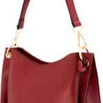 49633 CAMELEON EMMA PURSE - CONCEALED CARRY BAG BURGUNDY