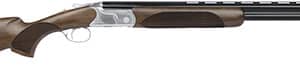 CZ-USA 06469 Redhead Premier Reduced Length 20 Gauge Compact 3" 2rd 24" Gloss Black Chrome Barrel, Silver Satin Chrome Metal Finish, Turkish Walnut Stock Includes 5 Chokes