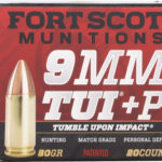 A9MMP080SCV 1 FORT SCOTT 9MM LUGER +P 80GR - TUI SOLID COPPER 20RD 25BX/CS