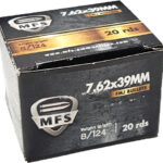 AMFS76239 MFS 7.62X39 124GR FMJ - 20RD 50BX/CS