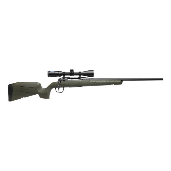 BV32218 1 Savage Arms Axis 2 XP Compact Rifle 7mm-08 REM 4rd Magazine 20" Barrel OD Green with 3-9x40 Scope